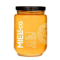 Miel brut pissenlit printemps Défi pissenlits québec