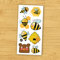 Temporary Tattoo - Worker Bees