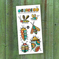 Temporary tattoo - The pretty critters