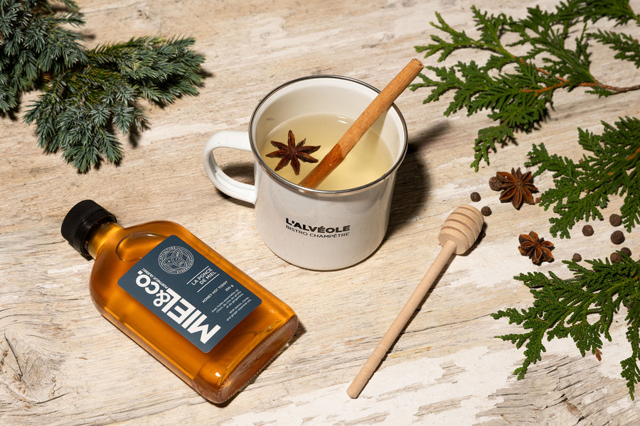 Coffret Douceur d’hiver - Ponce de Miel & tasse en émail