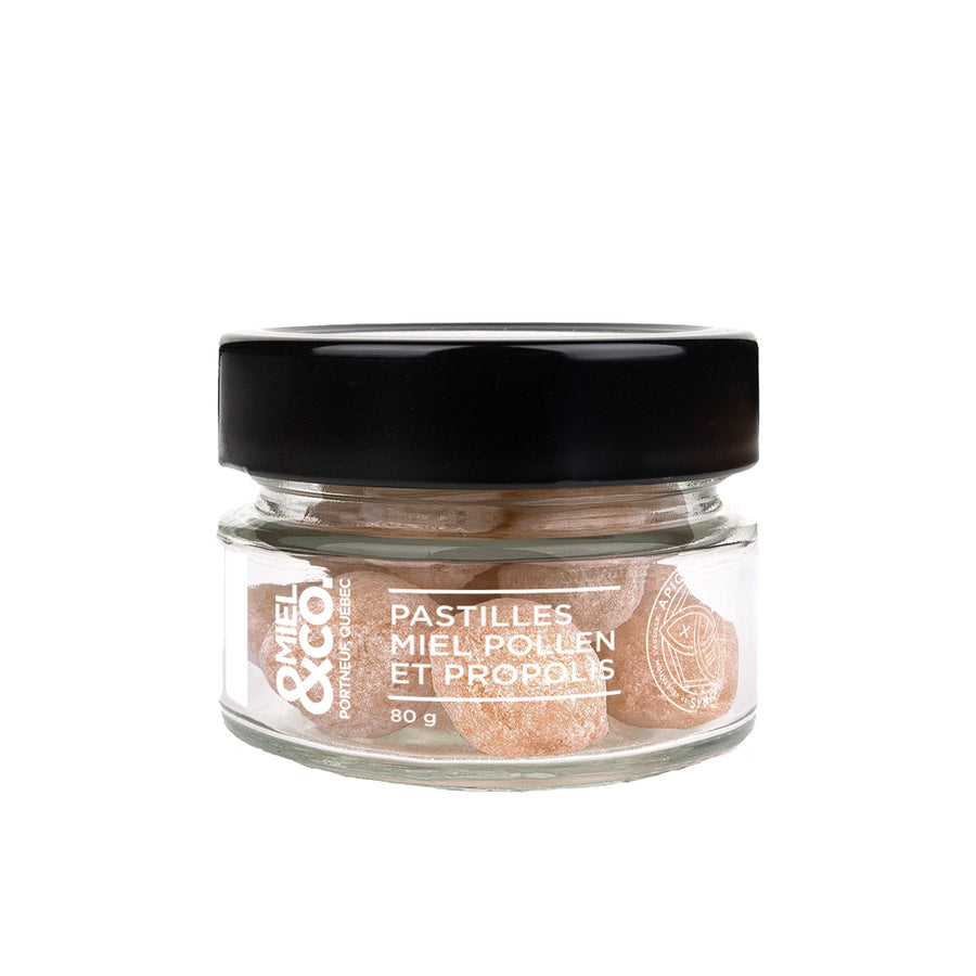 Pastilles miel pollen et propolis