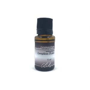 Complexe 25 Plus 15ml - Huiles essentielles - Miel & Co quebecois